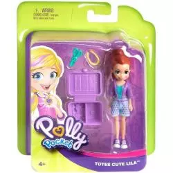 POLLY POCKET LALKA LILA + AKCESORIA - Mattel