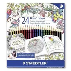 KREDKI OŁÓWKOWE 24 KOLORY NORIS COLOUR - Staedtler