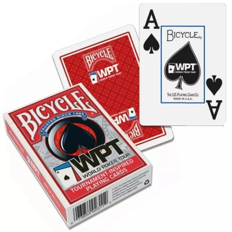 KARTY DO GRY BICYCLE, WORLD POKER TOUR - U.S. Playing Card Company