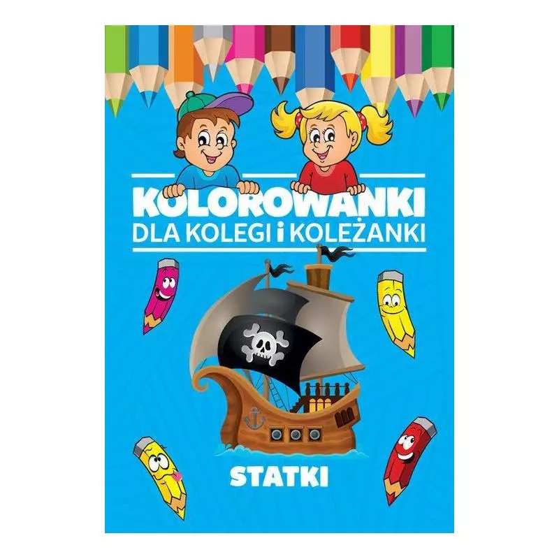 STATKI KOLOROWANKI DLA KOLEGI I KOLEŻANKI - Dragon