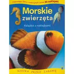 MORSKIE ZWIERZĘTA KSIĄŻKA Z NAKLEJKAMI - Welpol Adventure