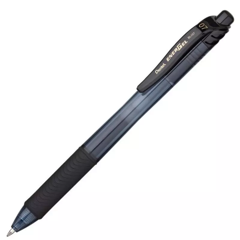 PIÓRO KULKOWE CZARNE ENERGEL 0.7 MM PENTEL - Pentel