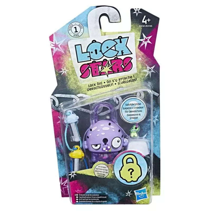 PASKUDNIK ZOMBIE LOCK STARS FIOLETOWY 4+ - Hasbro