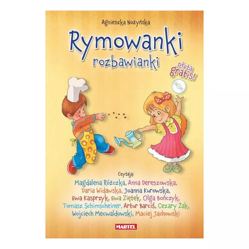 RYMOWANKI ROZBAWIANKI + CD Agnieszka Nożyńska - Martel