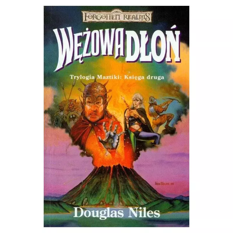 WĘŻOWA DŁOŃ TRYLOGIA MAZTIKI KSIĘGA II Douglas Niles - ISA