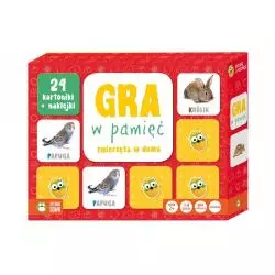 ZWIERZĘTA GRA W PAMIĘĆ 2+ - Zielona Sowa