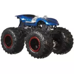 HOT WHEELS SAMOCHODZIK TWIN MILL MONSTER TRUCKS + RAMPA 3+ - Mattel