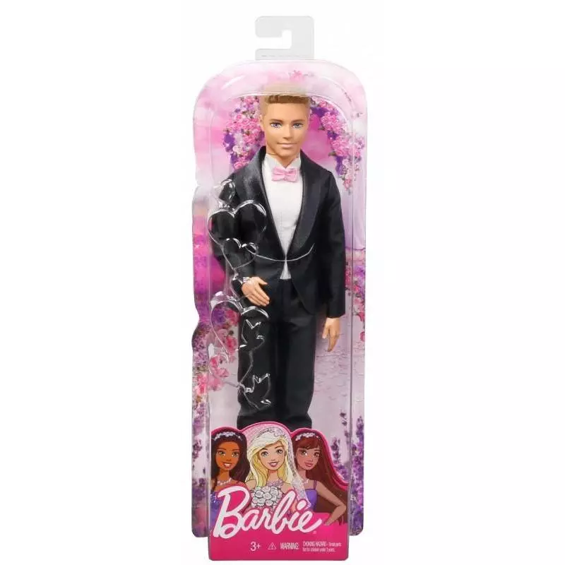 LALKA BARBIE KEN PAN MŁODY 3+ - Mattel