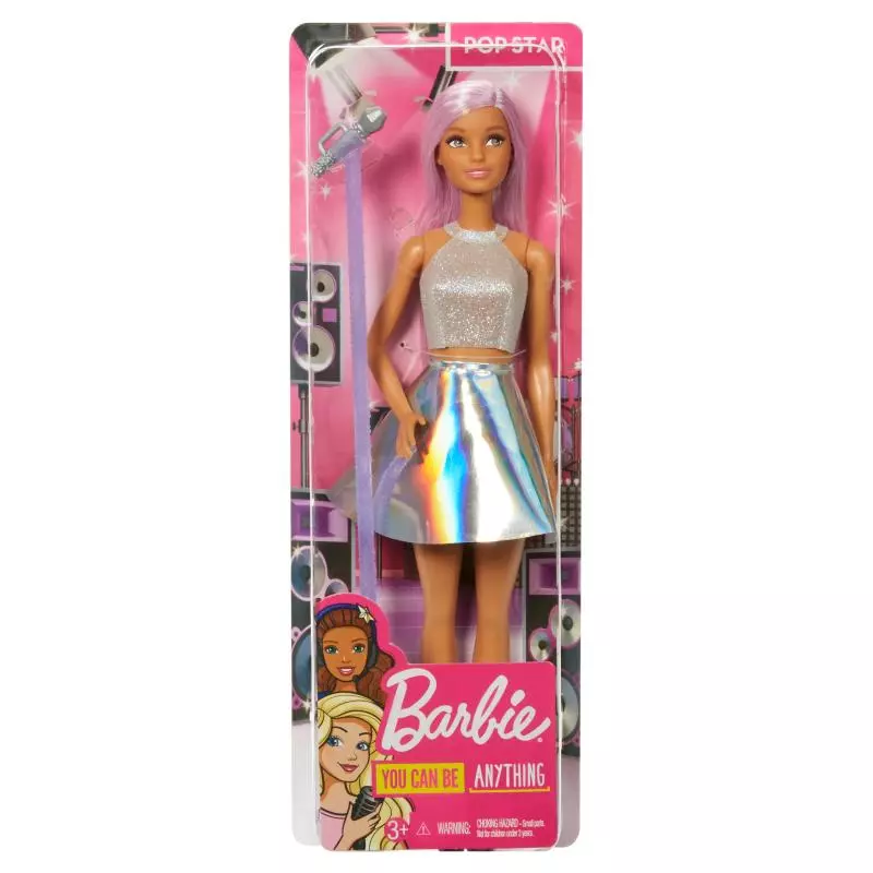 LALKA BARBIE KARIERA PIOSENKARKA 3+ - Mattel