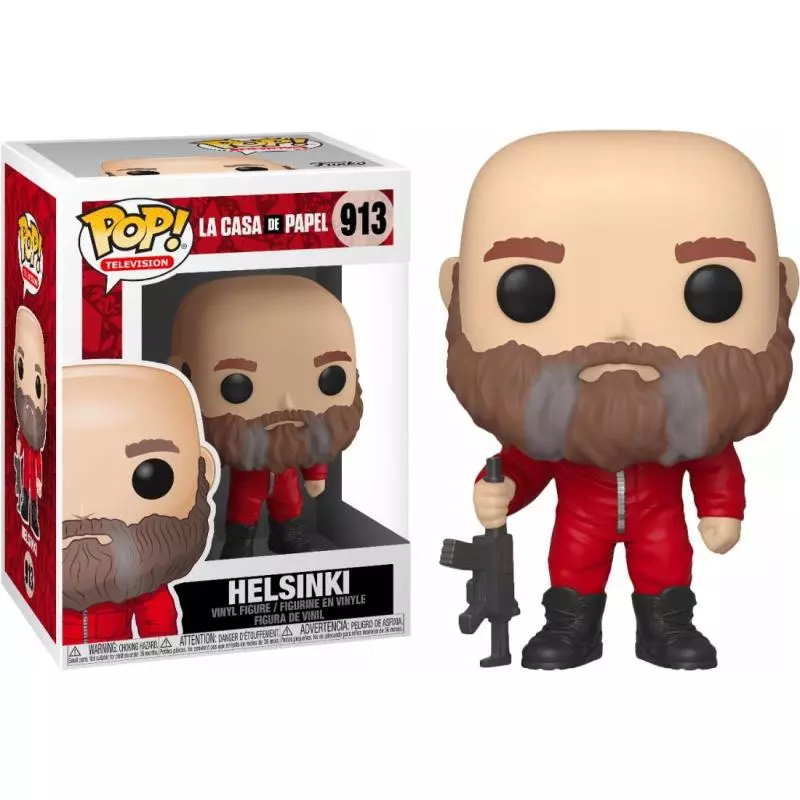 FIGURKA FUNKO POP (TV) LA CASA DE PAPEL HELSINKI 913 - Funko