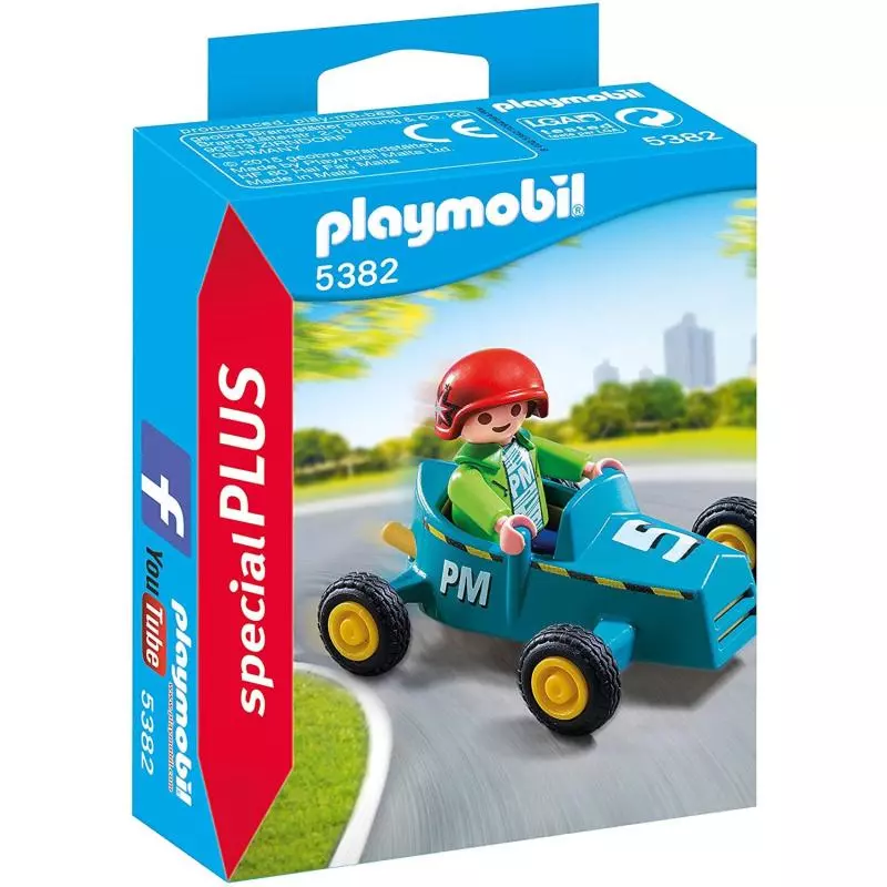 CHŁOPIEC W GOKARCIE PLAYMOBIL 5382 - Playmobil