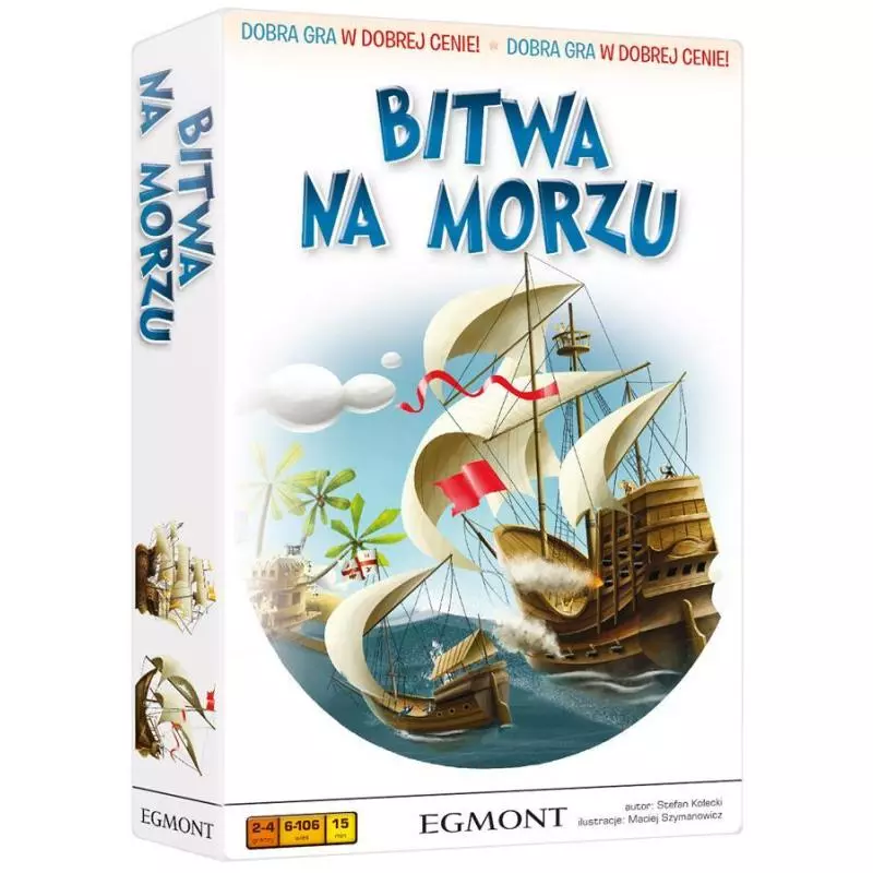 BITWA NA MORZU GRA PLANSZOWA 2+ - Egmont