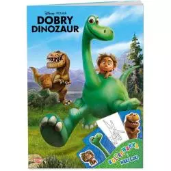 DISNEY DOBRY DINOZAUR KOLOROWANKA I NAKLEJKI - Ameet