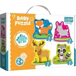 ZWIERZĄTKA LEŚNE BABY PUZZLE 18 ELEMENTÓW 2+ - Trefl