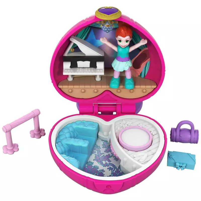 LALKA LILA BALETNICA POLLY POCKET Z AKCESORIAMI 4+ - Mattel