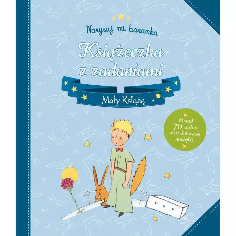 MAŁY KSIĄŻĘ NARYSUJ MI BARANKA KSIĄŻECZKA Z ZADANIAMI - Olesiejuk