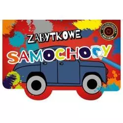 ZABYTKOWE SAMOCHODY KOLOROWANKA Z NAKLEJKAMI - Wilga