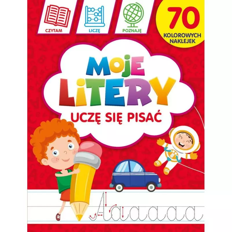 MOJE LITERY UCZĘ SIĘ PISAĆ 5+ Monika Kalinowska, Krzysztof Wiśniewski - Olesiejuk