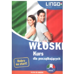 WŁOSKI KURS DLA POCZĄTKUJĄCYCH KSIĄŻKA + CD Tadeusz Wasiucionek - Lingea
