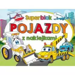 SUPERBLOK POJAZDY Z NAKLEJKAMI - Olesiejuk