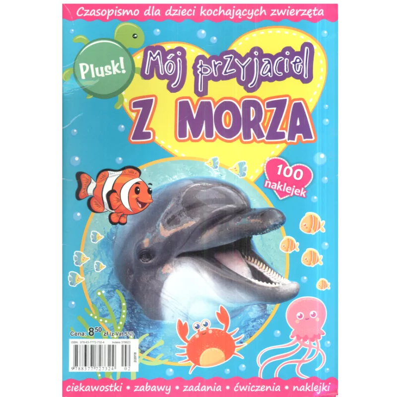 MÓJ PRZYJACIEL Z MORZA 100 NAKLEJKI - o-press MÓJ PRZYJACIEL Z MORZA 100 NAKLEJKI - o-press