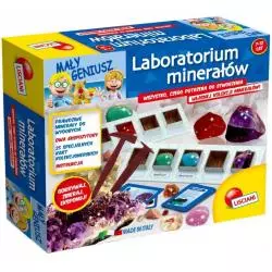 LABORATORIUM MINERAŁÓW MAŁY GENIUSZ ZESTAW KREATYWNY 7-12 LAT - Lisciani