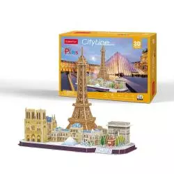 PARYŻ PUZZLE 3D 114 ELEMENTÓW - CubicFun