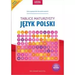 JĘZYK POLSKI. TABLICE MATURZYSTY Marek Jannasz - Lingo