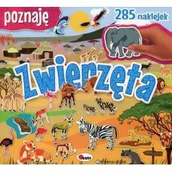 POZNAJĘ ZWIERZĘTA 285 NAKLEJEK Leszek Miłoszewski - AWM