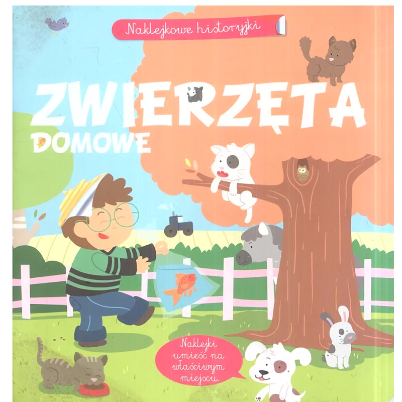 NAKLEJKOWE HISTORYJKI. ZWIERZĘTA DOMOWE Agnes Besson - Olesiejuk
