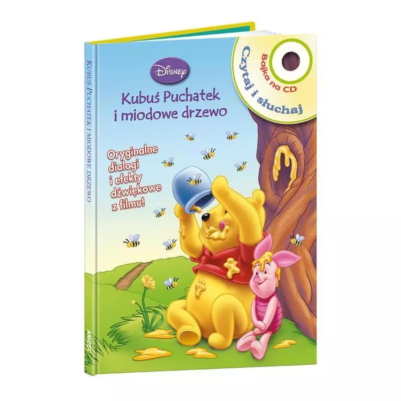 KUBUŚ PUCHATEK I MIODOWE DRZEWO CZYTAJ I SŁUCHAJ + CD - Ameet