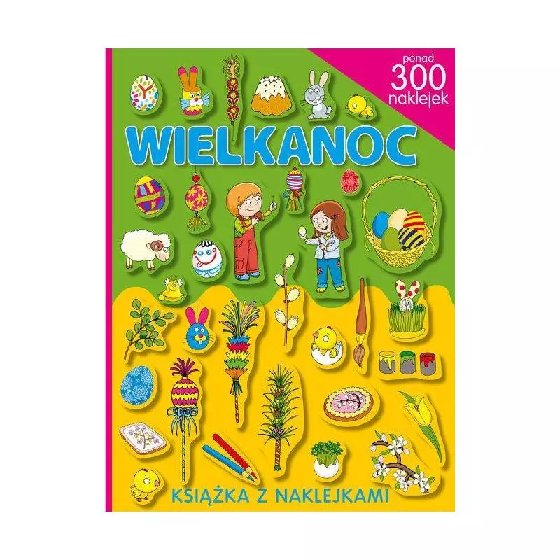 WIELKANOC PONAD 300 NAKLEJEK - Wilga