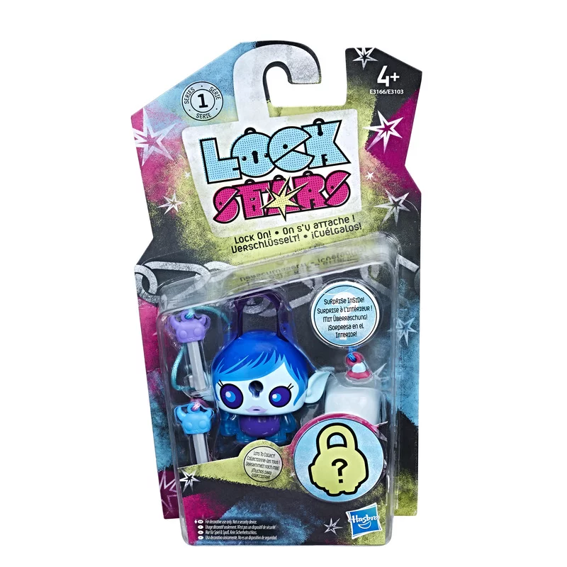 LOCK STARS KŁÓDKA BLUE ALIEN 4+ - Hasbro LOCK STARS KŁÓDKA BLUE ALIEN 4+ - Hasbro