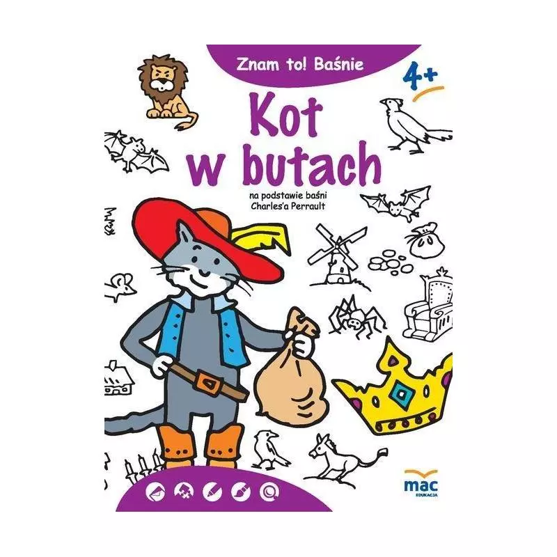 ZNAM TO! BAŚNIE KOT W BUTACH - MAC Edukacja