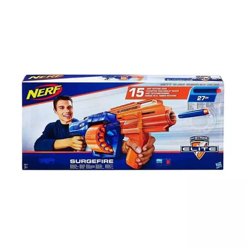 PISTOLET NERF N-STRIKE ELITE SURGEFIRE 8+ - Hasbro