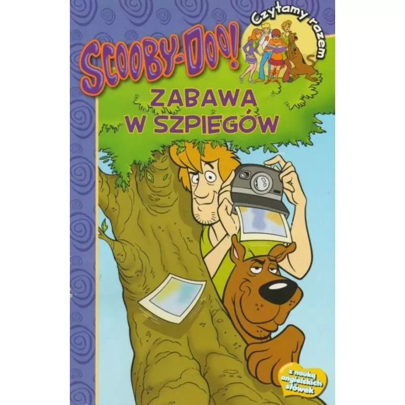 ZABAWA W SZPIEGÓW SCOOBY DOO CZYTAMY RAZEM Z NAUKĄ ANGIELSKICH SŁÓWEK - Media Service Zawada