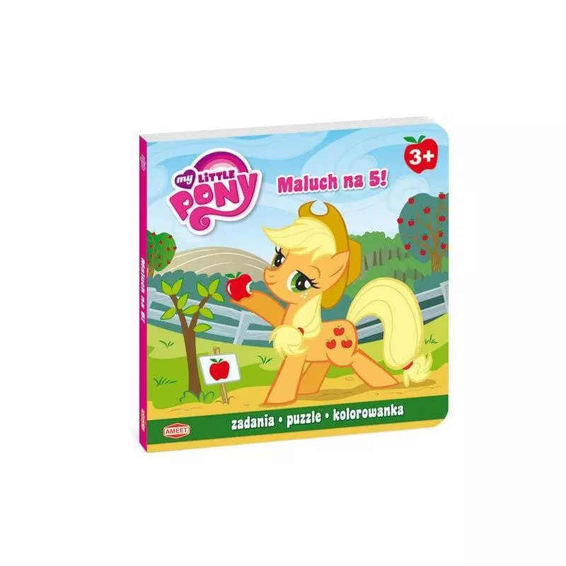 MY LITTLE PONY MALUCH NA 5! ZADANIA PUZZLE KOLOROWANKA 3+ - Ameet