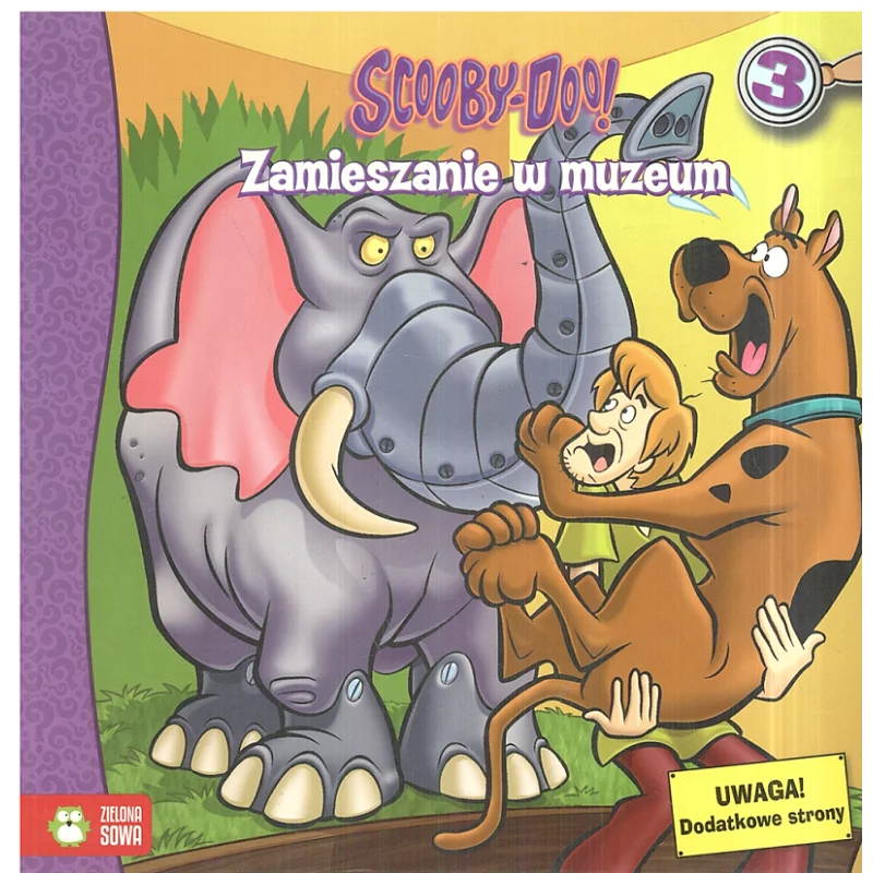 SCOOBY-DOO ZAMIESZANIE W MUZEUM 6+ Gail Herman - Zielona Sowa