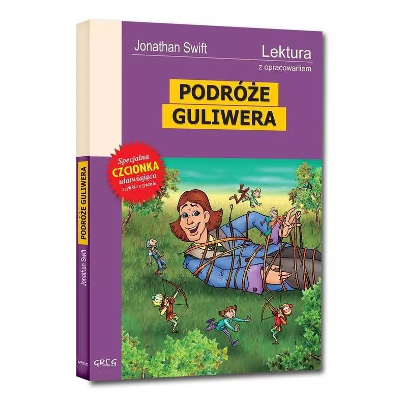 PODRÓŻE GULIWERA LEKTURA Z OPRACOWANIEM Jonathan Swift - Greg