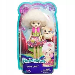 LALKA ENCHANTIMALS LORNA LAMB + ZWIERZĄTKO FLAG 4+ - Mattel