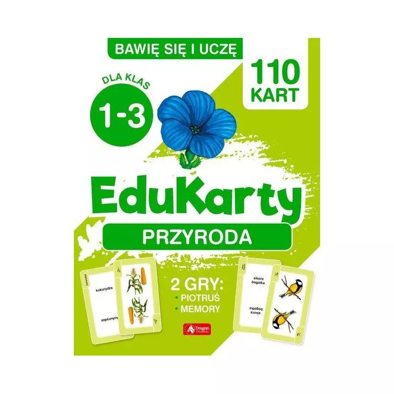 EDUKARTY. PRZYRODA DLA KLAS 1-3 - Dragon