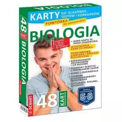 BIOLOGIA KARTY EDUKACYJNE DLA KLAS 5-8 - Demart