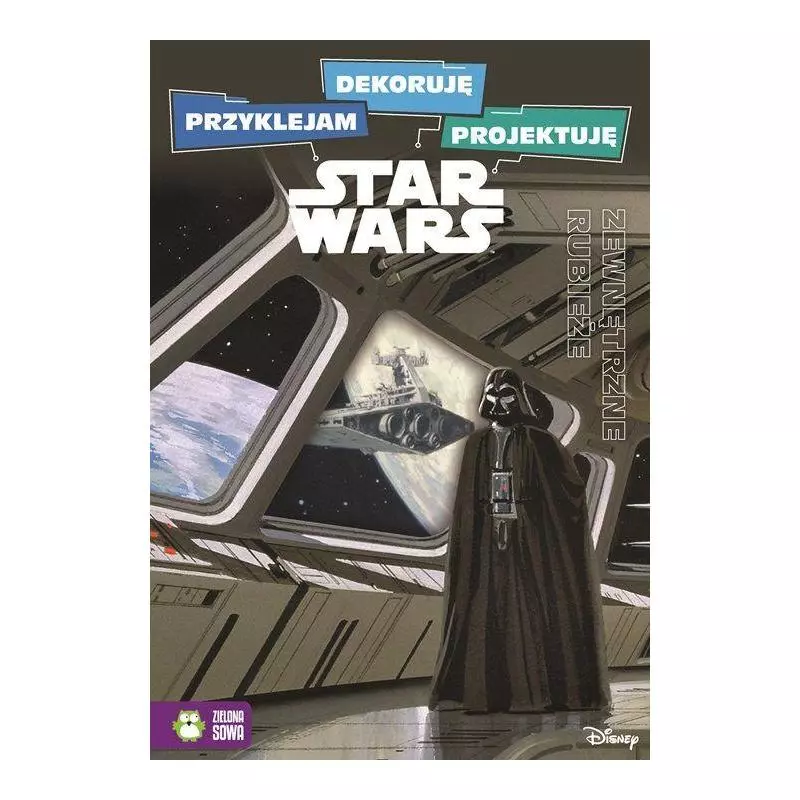 ZEWNĘTRZNE RUBIEŻE STAR WARS PRZYKLEJAM DEKORUJĘ PROJEKTUJĘ 4+ - Zielona Sowa