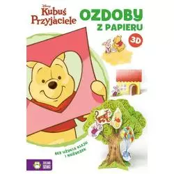 KUBUŚ PUCHATEK OZDOBY Z PAPIERU 3D 4+ - Zielona Sowa