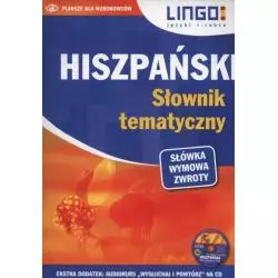 HISZPAŃSKI SŁOWNIK TEMATYCZNY + CD Danuta Zgliczyńska - Lingo
