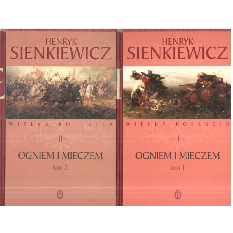 OGNIEM I MIECZEM PAKIET Henryk Sienkiewicz - Wydawnictwo Literackie