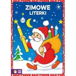 ZIMOWE LITERKI KOLOROWANKA 4+ - Zielona Sowa