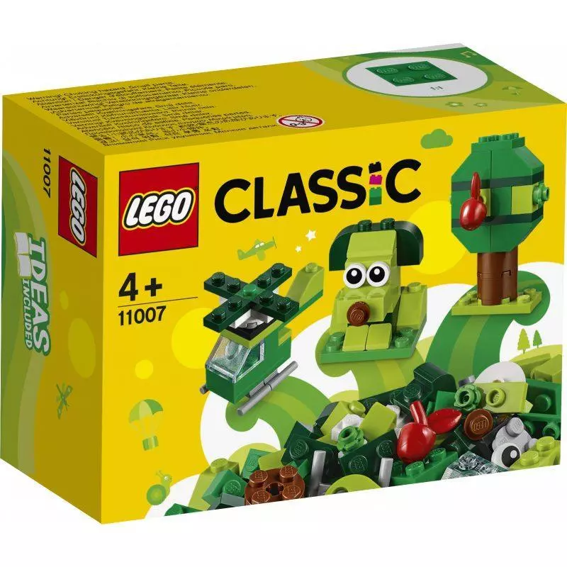 ZIELONE KLOCKI KREATYWNE LEGO CLASSIC 11007 - Lego