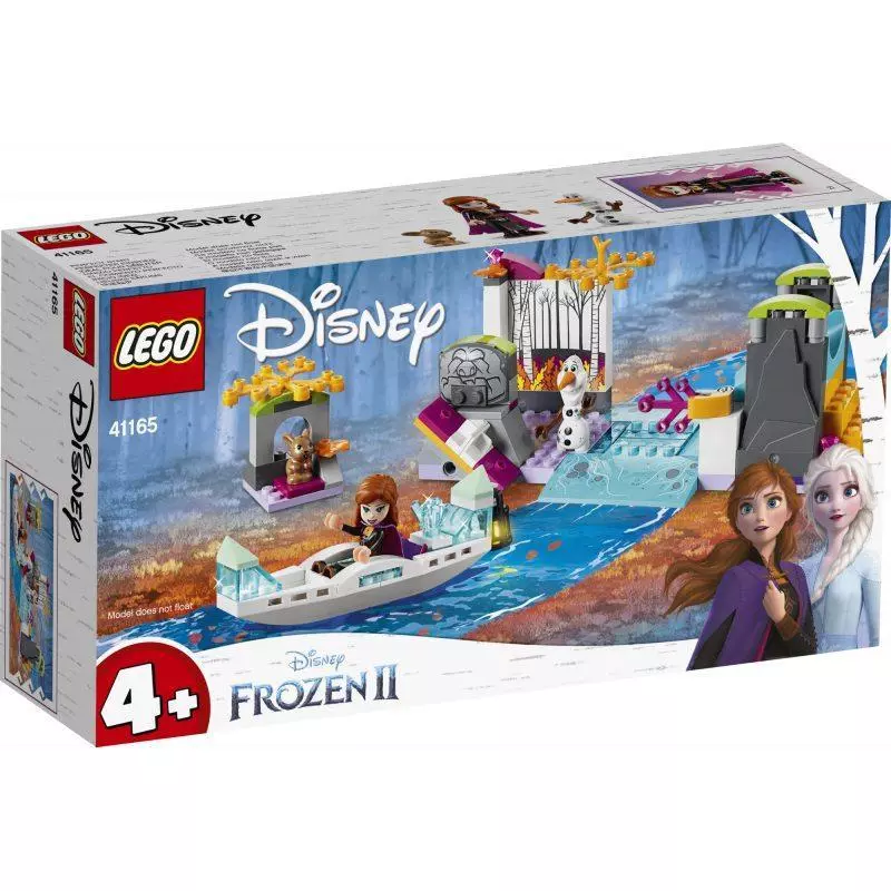 SPŁYW KAJAKOWY ANNY KRAINA LODU II LEGO DISNEY 41165 - Lego