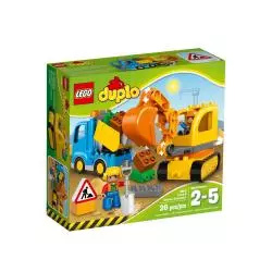 CIĘŻARÓWKA I KOPARKA GĄSIENICOWA LEGO DUPLO 10812 - Lego